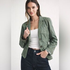 Mossimo Supply Co. Olive Green Women's Blazer Jacket